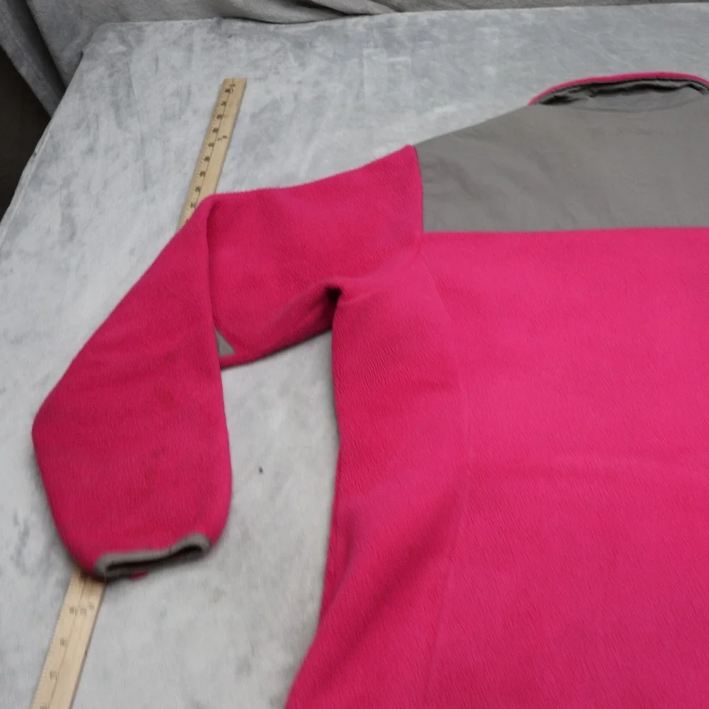 North Face Jacket Womens XL Pink Denali Fleece Polartec Full Zip Outdoor Hking